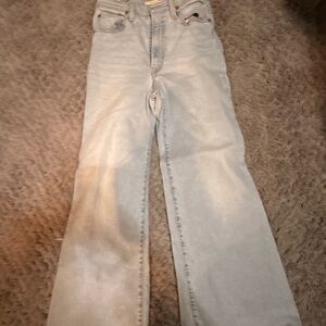 Levi's Light Blue Flare Jeans